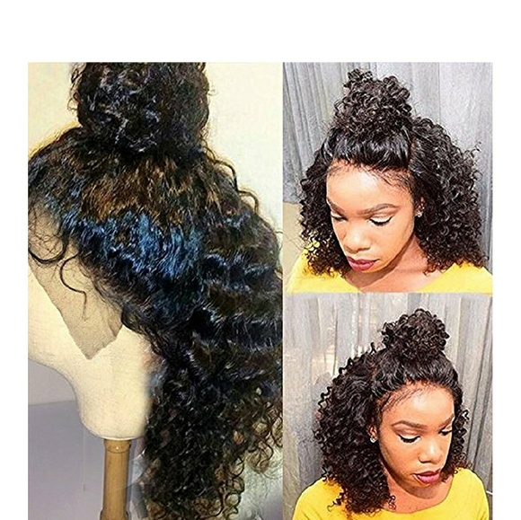 Pre Plucked Virgin Human 360 Lace Front Wig main image 4