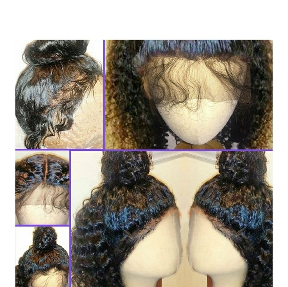 Pre Plucked Virgin Human 360 Lace Front Wig main image 5