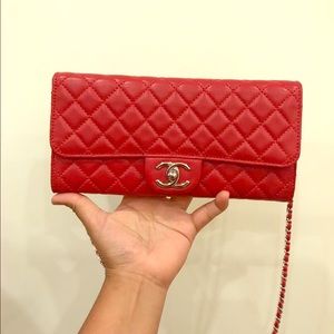 Authentic Chanel WOC/ Clutch