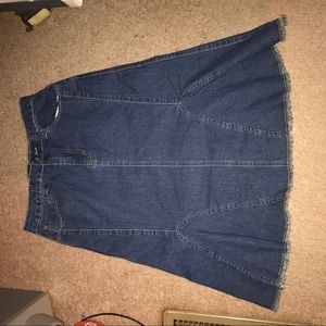 Denim Skirt