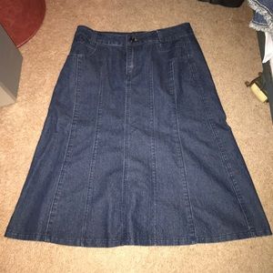 Denim Skirt