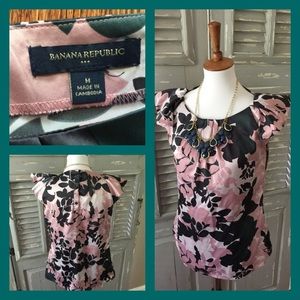 Banana Republic multi-color top size Medium
