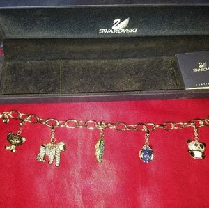 100% Authentic Swarovski Charm Bracelet