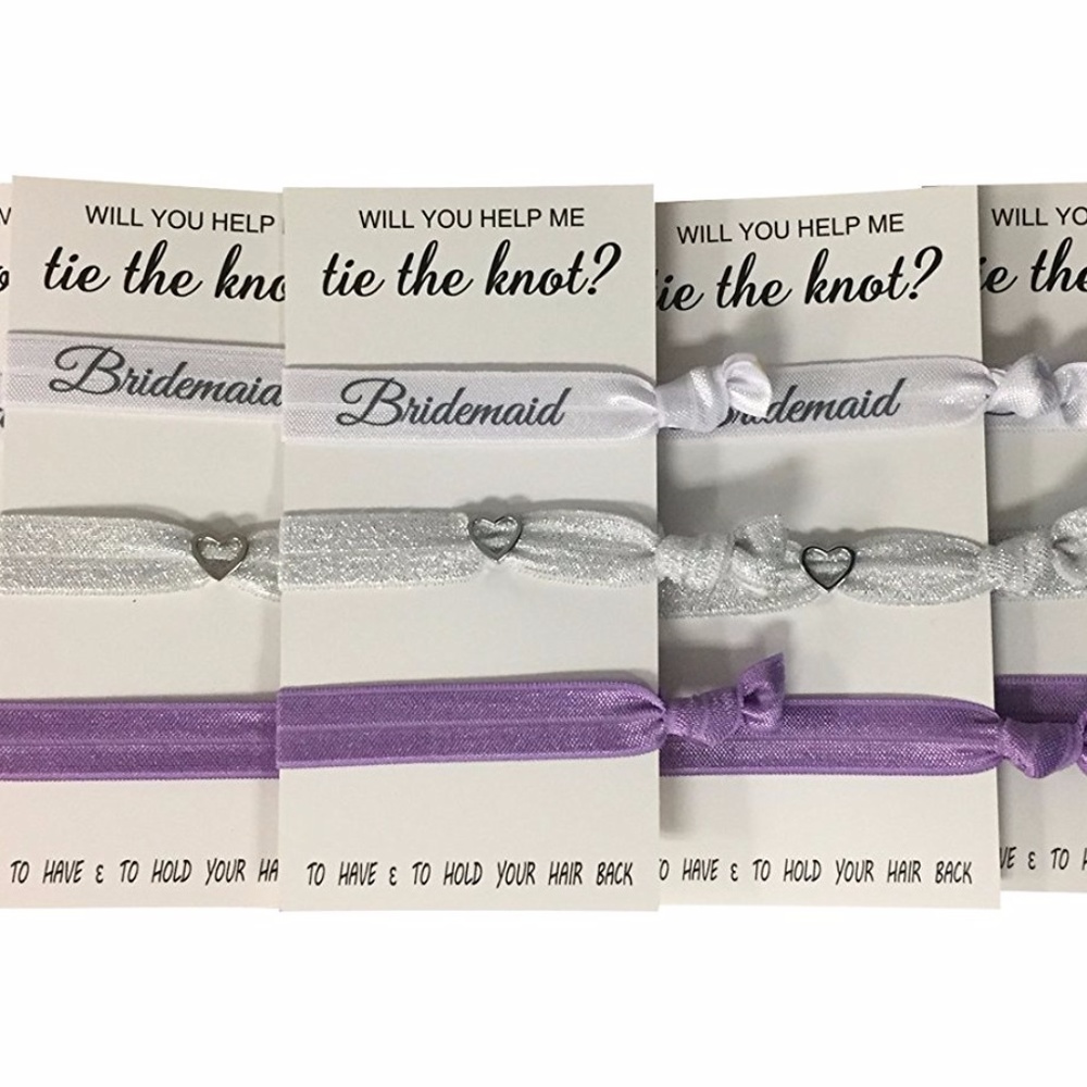 Bridesmaid Hair Ties, Bridesmaid Hair Accessories