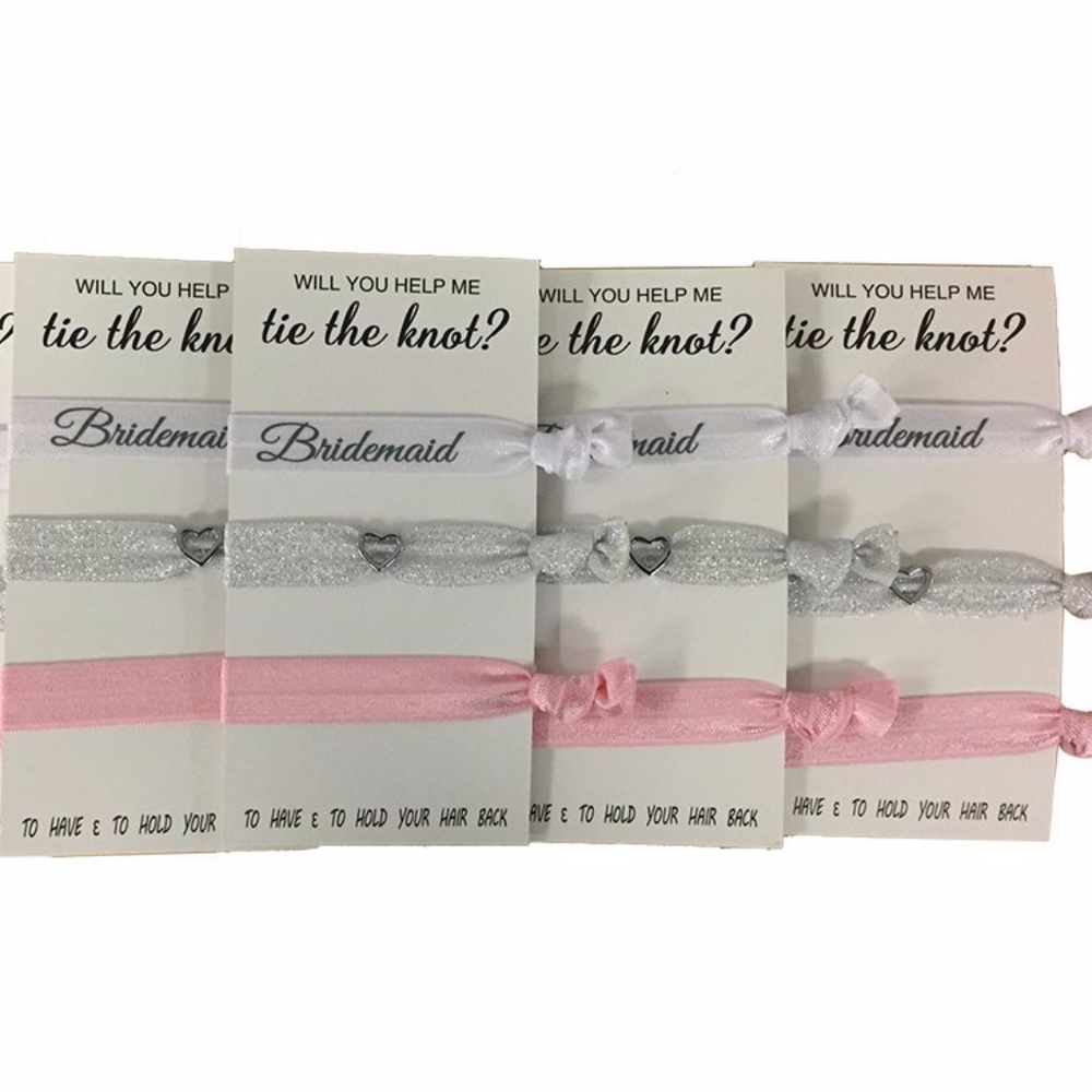 Bridesmaid Hair Ties, Bridesmaid Hair Accesssories