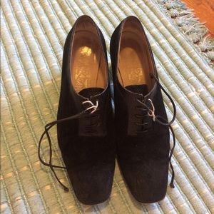 Black vintage Ferragamo heels