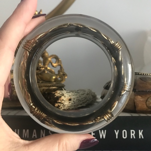Luc Kieffer Jewelry - Luc Kieffer Barbed Wire Resin Bangle Bracelet Luc Kieffer Jewelry - Luc Kieffer Barbed Wire Resin Bangle Bracelet