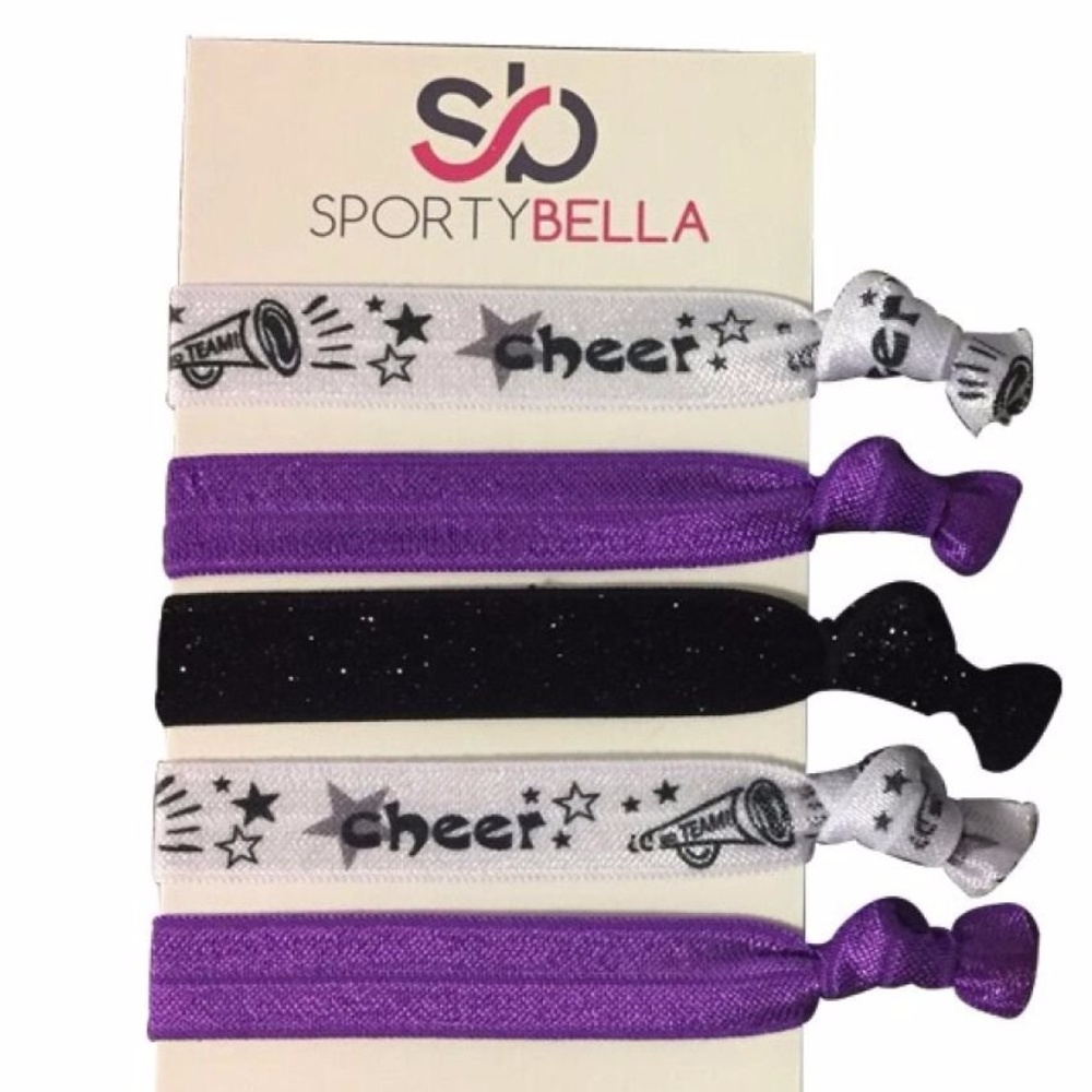 Cheer Hair Ties, Cheer Hair Accessories