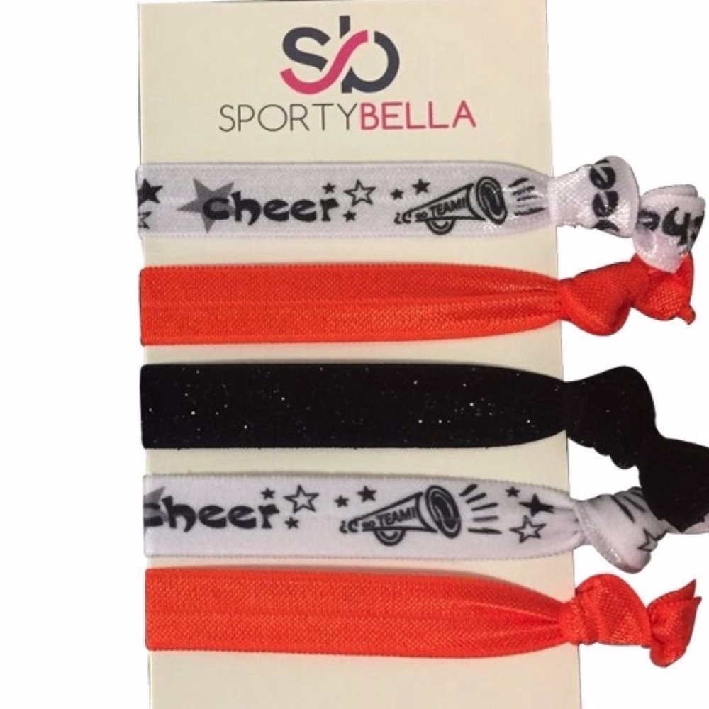 Cheer Hair Ties, Cheer Hair Accessories