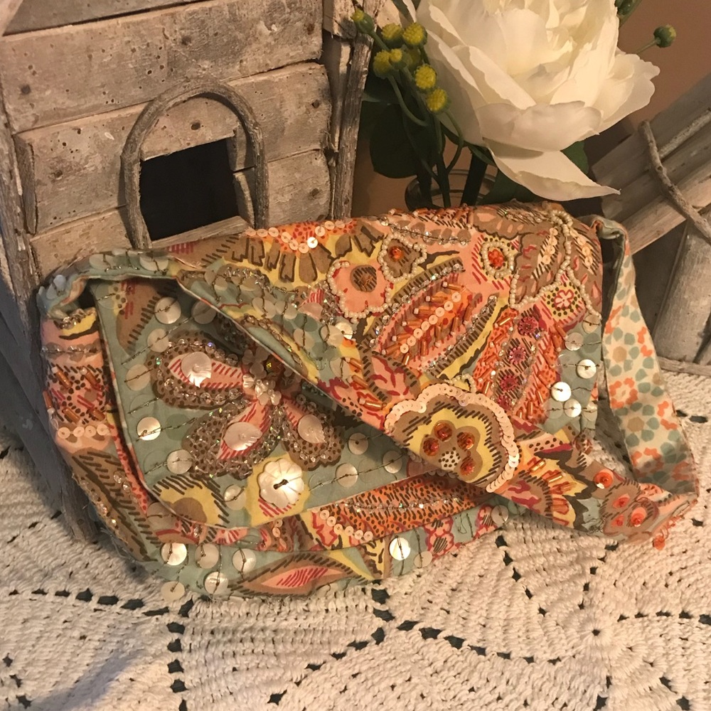 Accessorize Boutique Small Beaded Bag