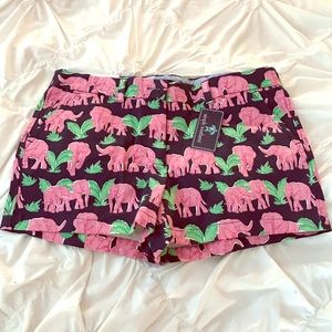 NWT SIMPLY SOUTHERN ELEPHANT SHORTS