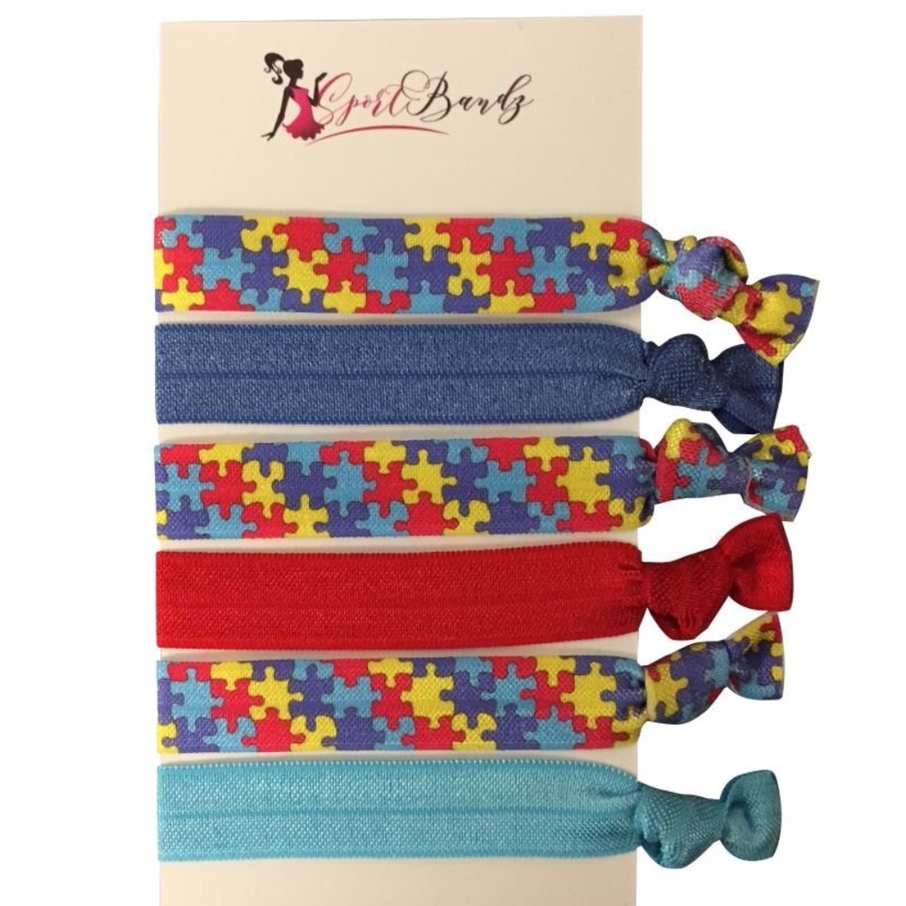 Autism Hair Ties, Autism Accessories