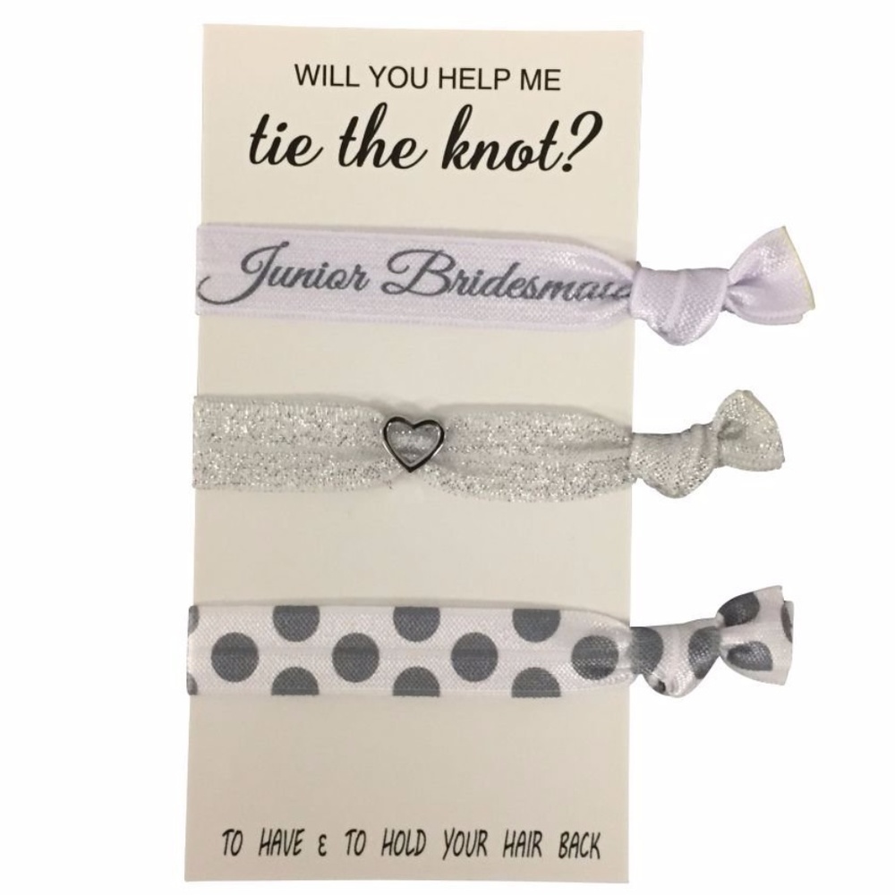 Bridesmaid Hair Ties, Bridesmaid Hair Accessories