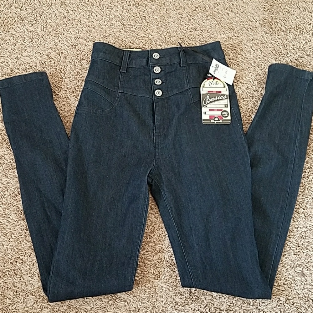 High waist jeans