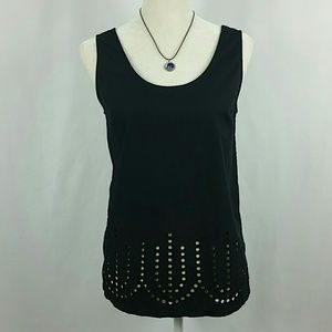 Black Gap cut out tank top