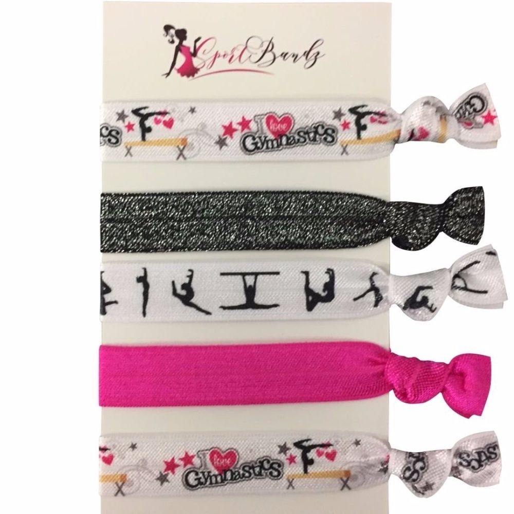 Gymnastics Hair Ties, Gymnastics Hair Accessories