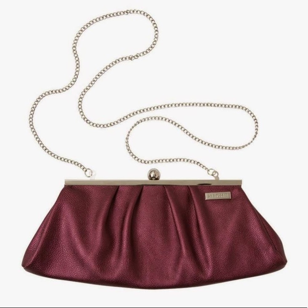 MICHE Metallic Berry Clutch