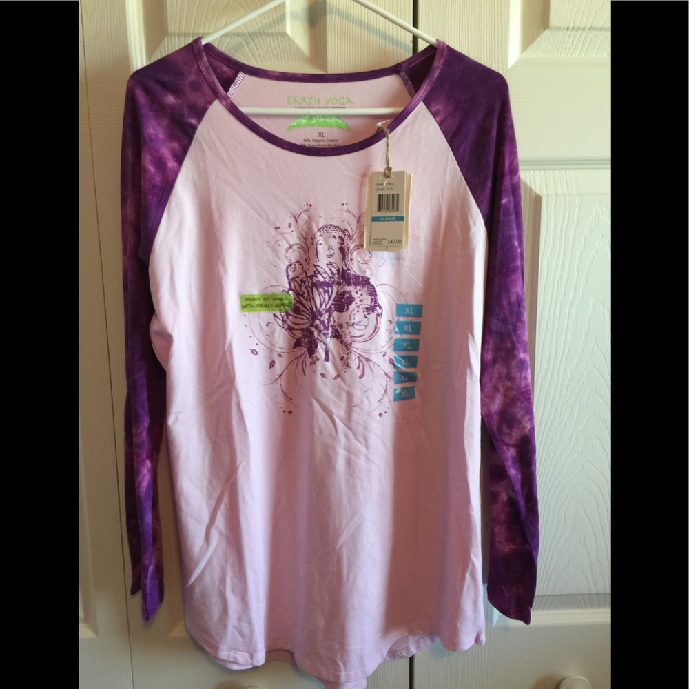 Earth Yoga long sleeve size L/XL