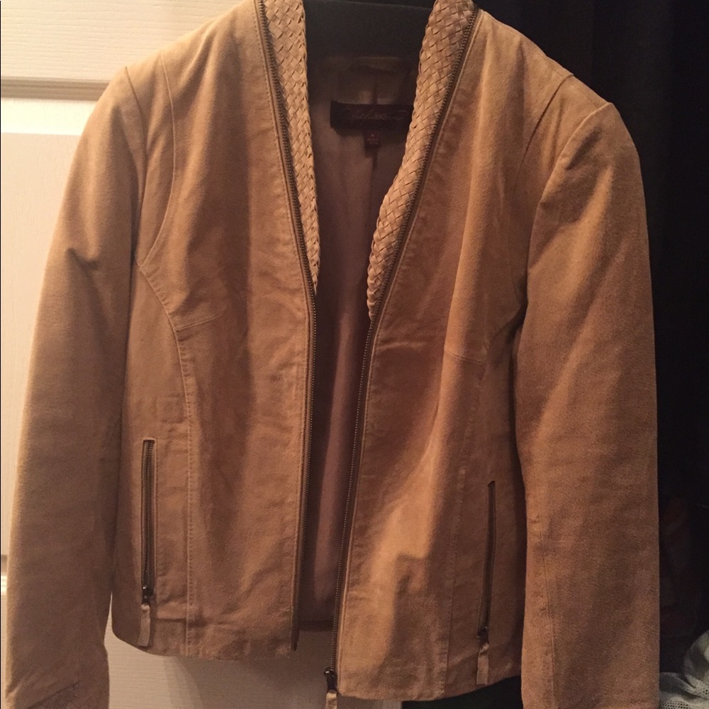Hal Rubenstein suede jacket!  NWOT. Never worn