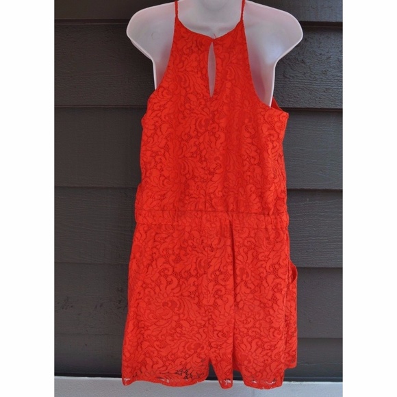 NEW Persimmon Lace Halter Neck Romper [B9] - Picture 7 of 7
