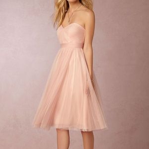 Jenny Yoo, Convertible Tulle Tea Length Dress
