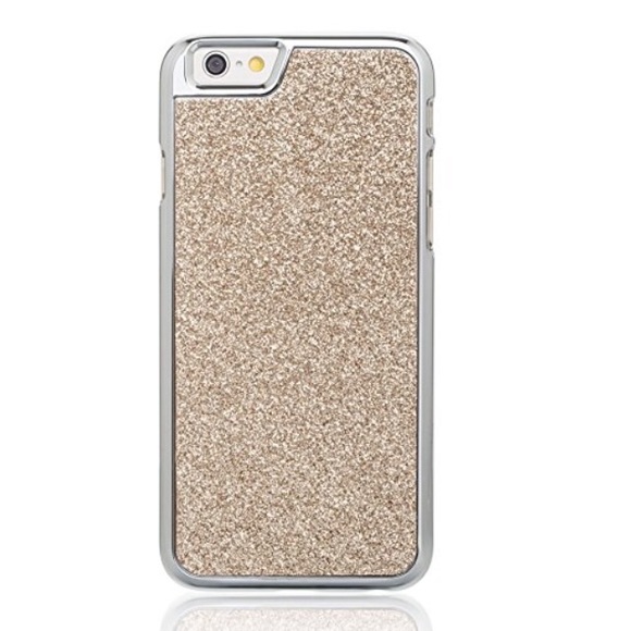 Gold Glitter iPhone 6 Case - Picture 1 of 2