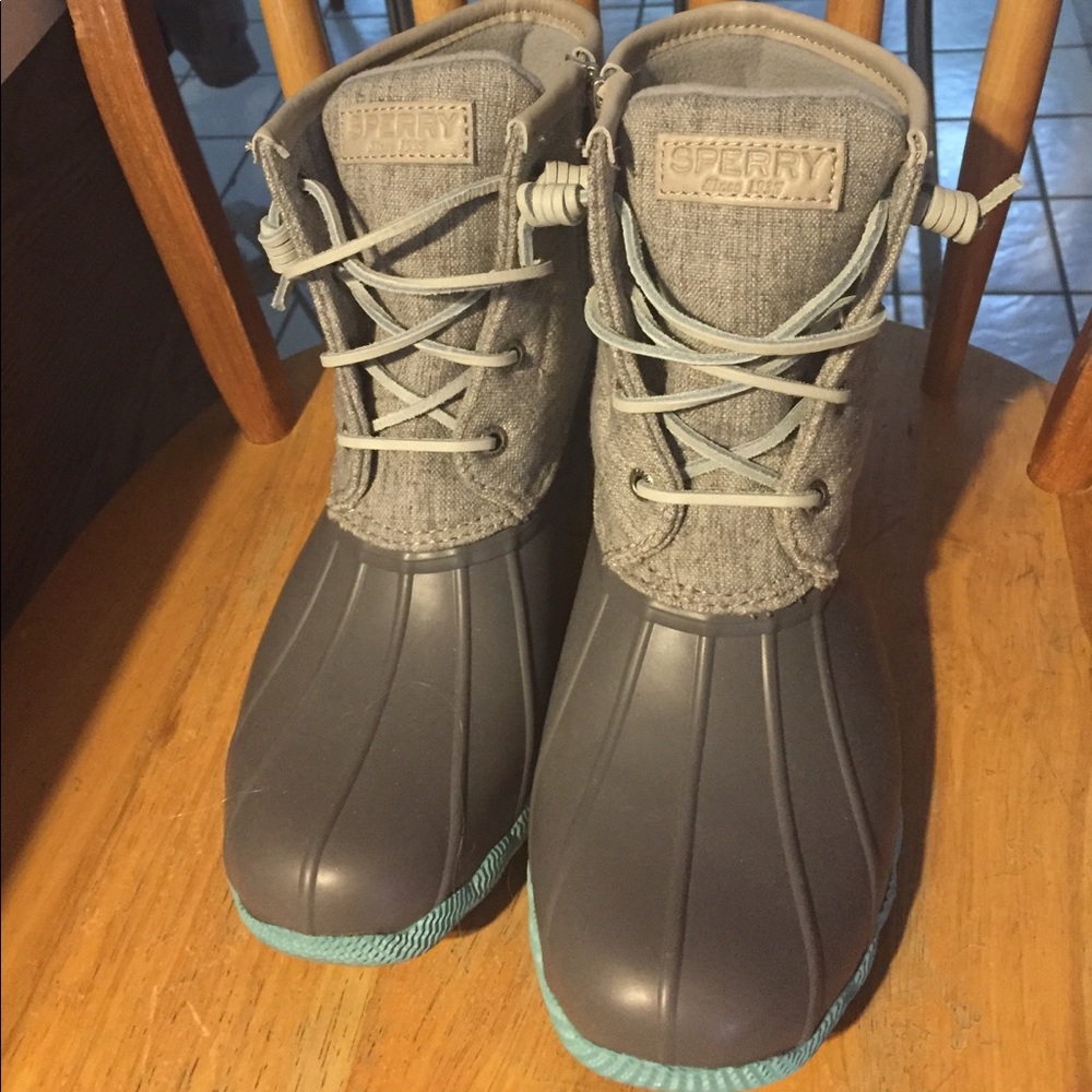 Sperry Saltwater Duck Boots!