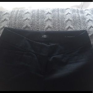 Loft black Marissa boot cut pant