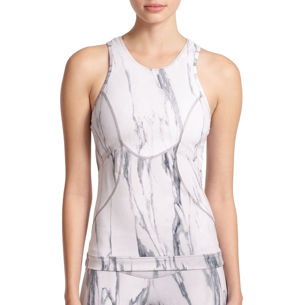 [SOLD][NWT] adidas by Stella McCartney Marble Tank - Picture 3 of 8