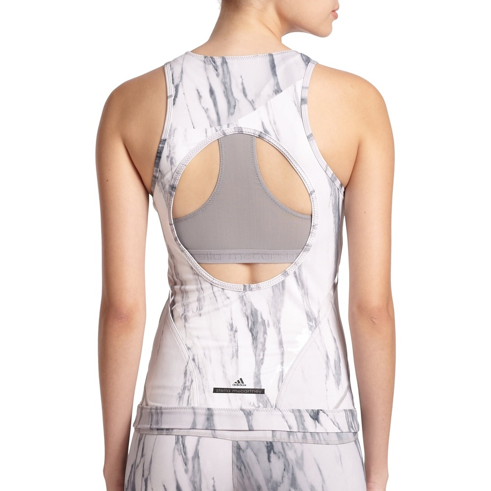 [SOLD][NWT] adidas by Stella McCartney Marble Tank - Picture 4 of 8