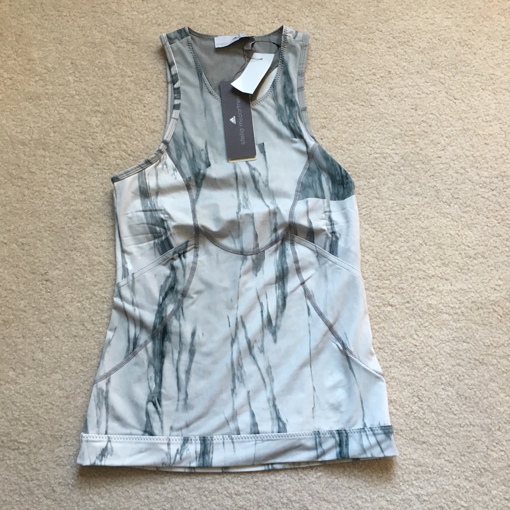 [SOLD][NWT] adidas by Stella McCartney Marble Tank - Picture 6 of 8