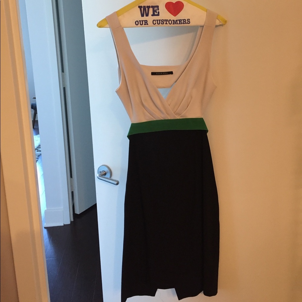 Sexy Black Halo cut out dress