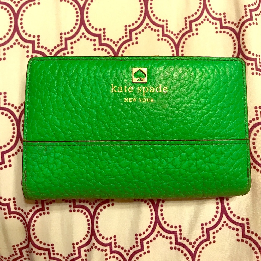 Kate Spade Green Wallet