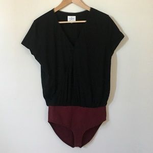 Sézane "Thibault" pima cotton bodysuit