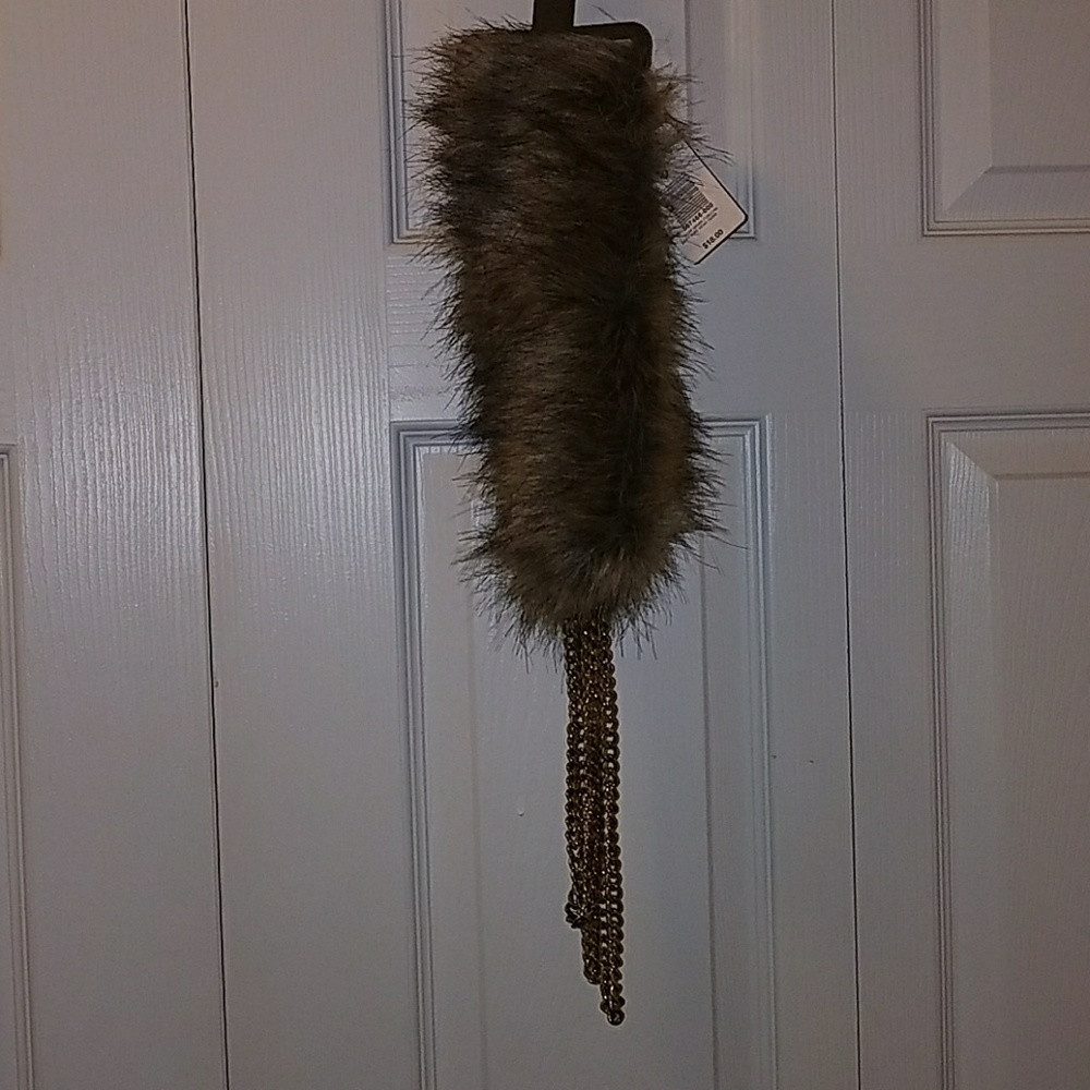 Fur chain collar