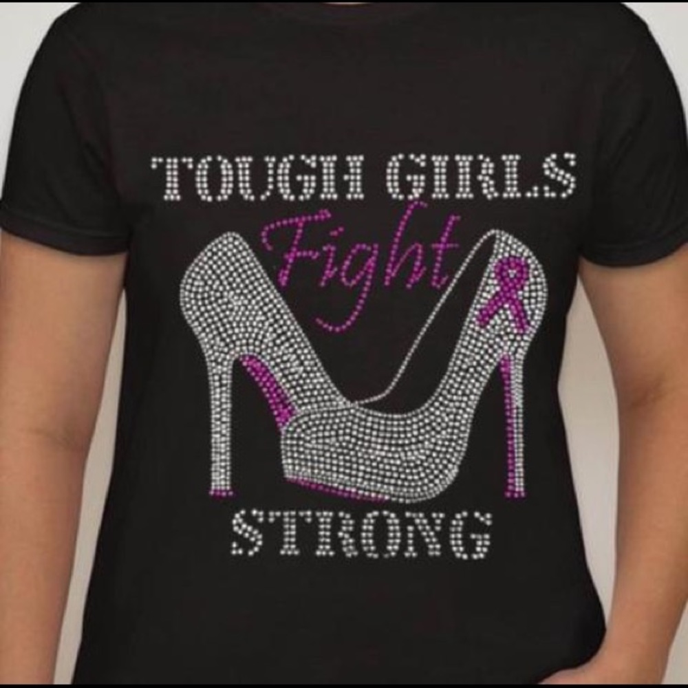 Tough Girls Fight Strong Tee