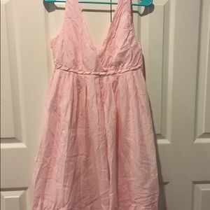 Gap Fit and Flare Light Pink Sundress 10