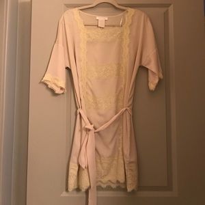 Cream Lace Dress