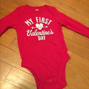 My First Valentine's Day Onesie