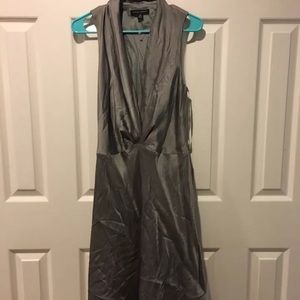 Grey/Silver Silk Dress from Banana Republic 8