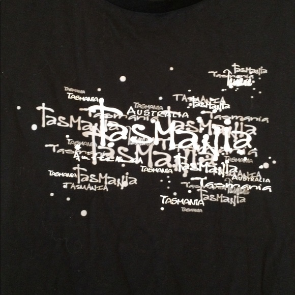 T-shirt Black Classic Oz Australia Size 8 Small - Picture 3 of 5