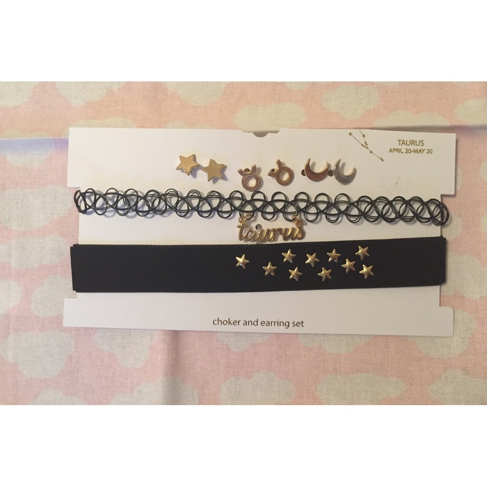 NWOT Astrological Taurus jewelry bundle