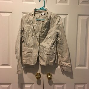 Light Khaki Blazer from J.Crew M