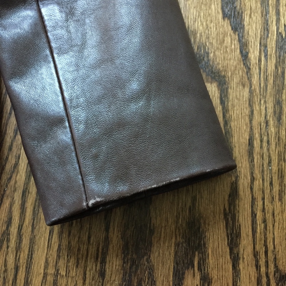 Soft Brown Leather Jacket - image 3