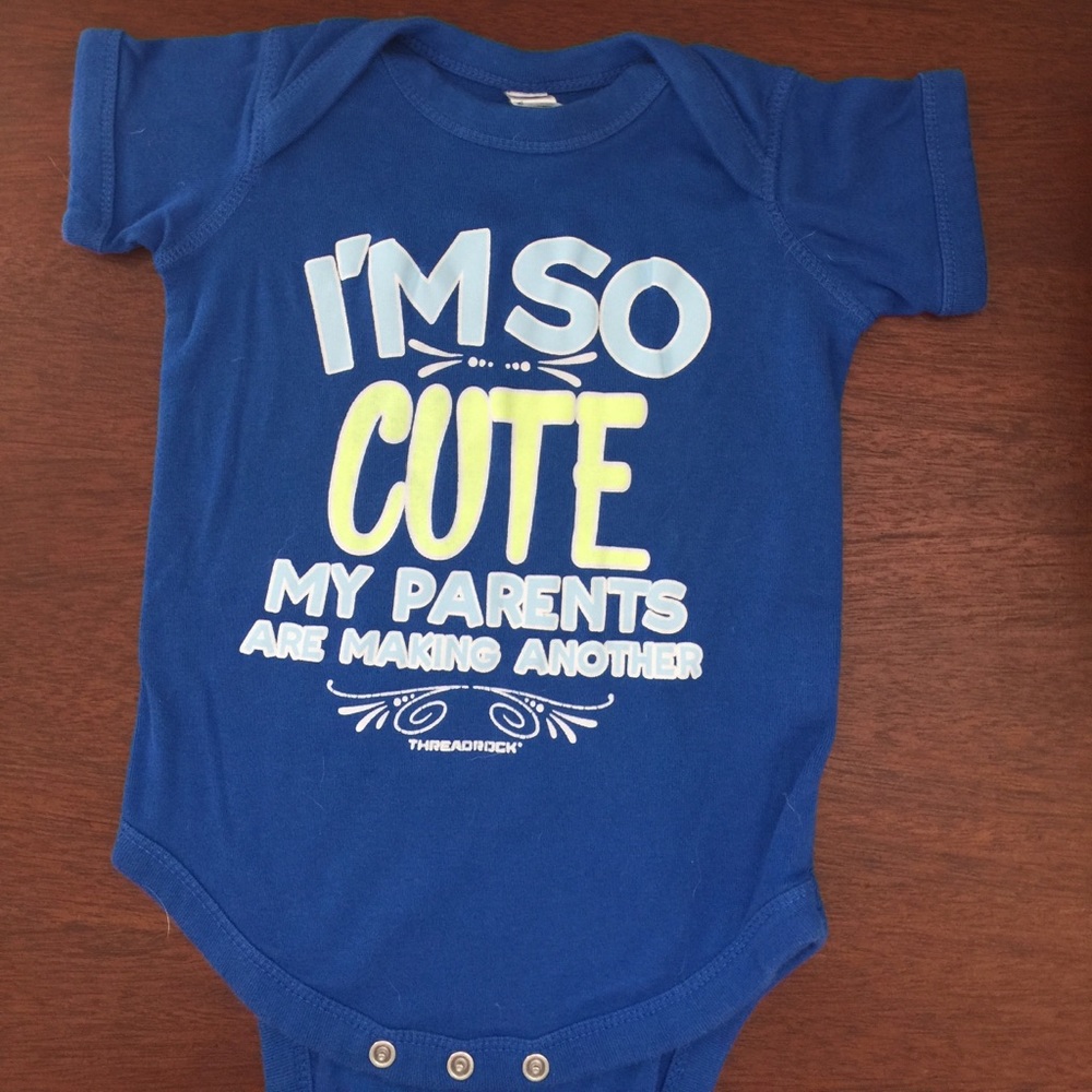 I'm So Cute My Parents Are Making Another Onsie