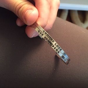 Set of two mantra bands