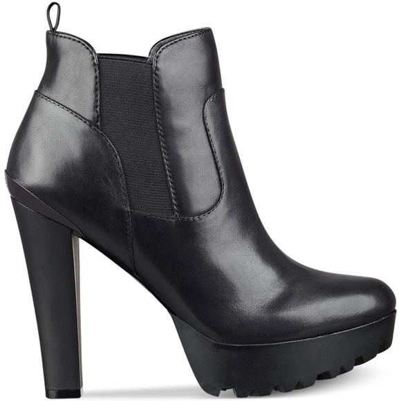 guess platform booties