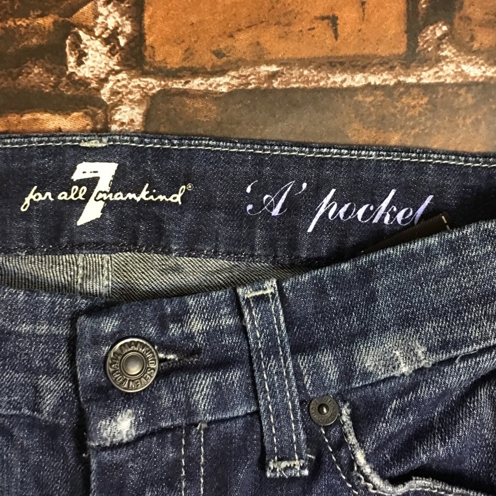 7 For All Mankind ‘A’ Pocket Jeans - Picture 3 of 10