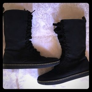 Dr. Martin canvas Battersea boot