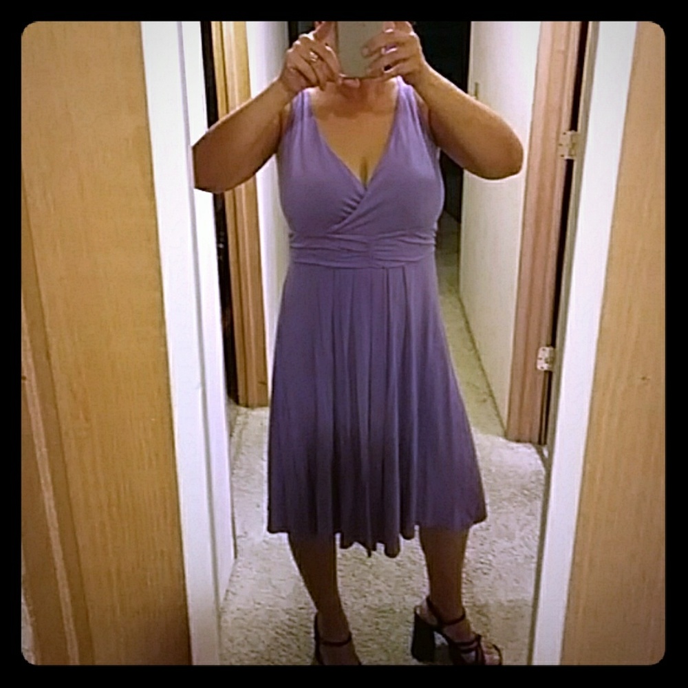 Lilac dress from Old Navy